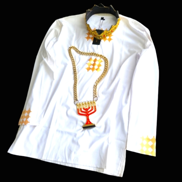 Luc Matton size XL white and gold - Picture 1 of 14
